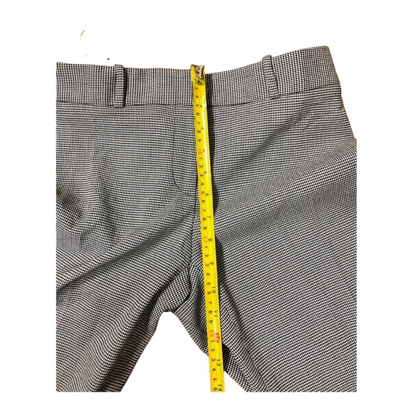 Anne Klein Director’s Slim-fit black white houndstooth career capri pants size 2 - Picture 14 of 15